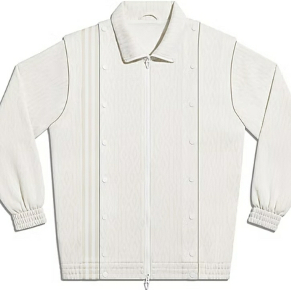 Adidas Ivy Park Monogram Core White Jacket Sz 3X Style: SS21